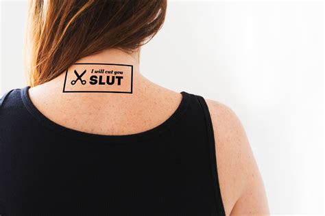 slut tattoos|Lower